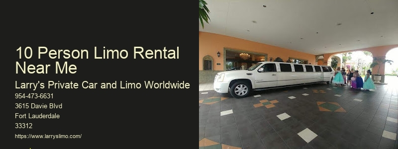 5 Hour Limo Rental