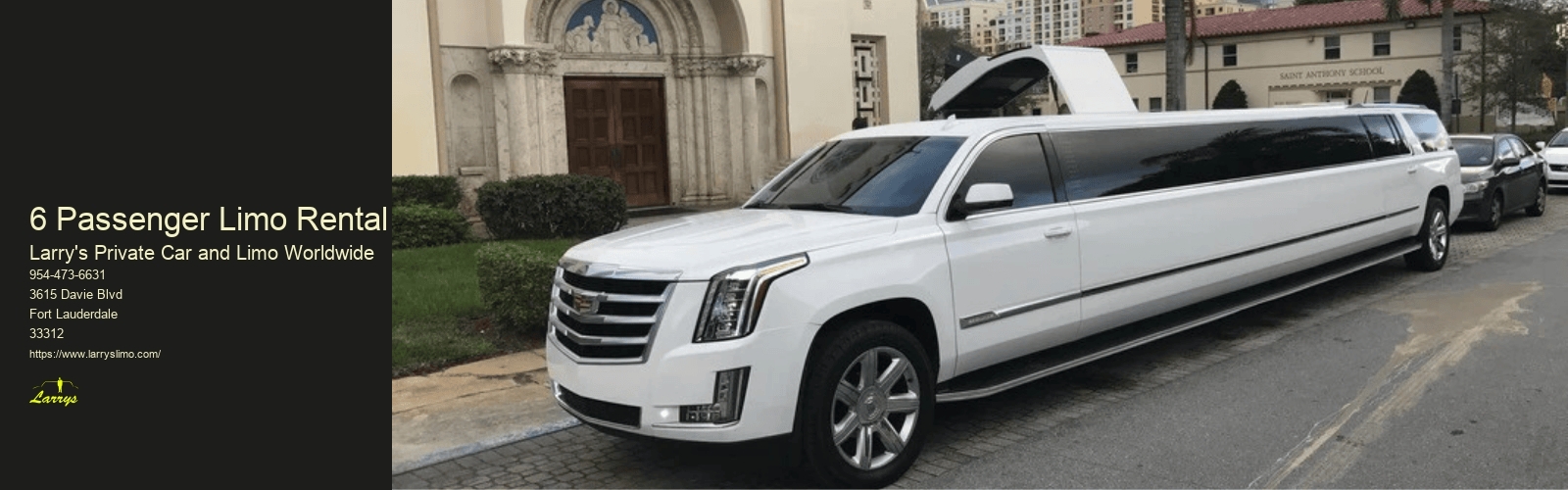 6 Passenger Limo Rental